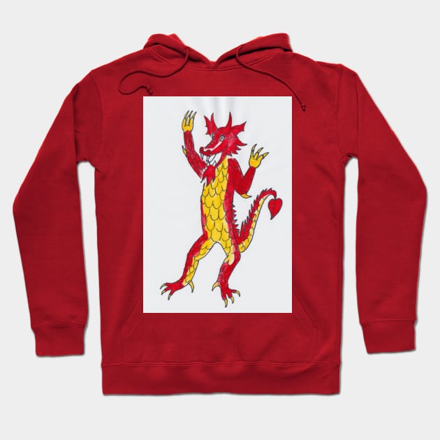 Spirit of the Dragon Tai Chi Hoodie by JoAnn Parsley Feed The Kitty